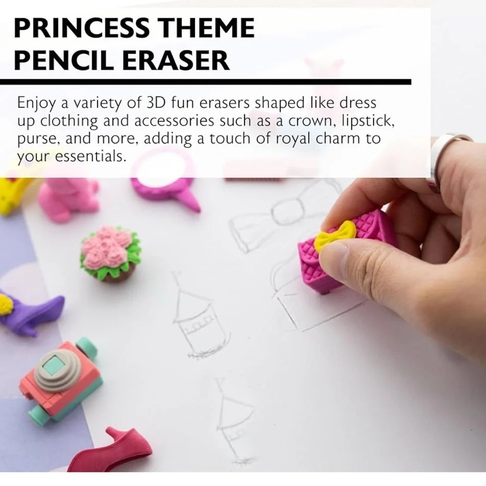 Princess Bash 3D 4 packages Set - Multicolor